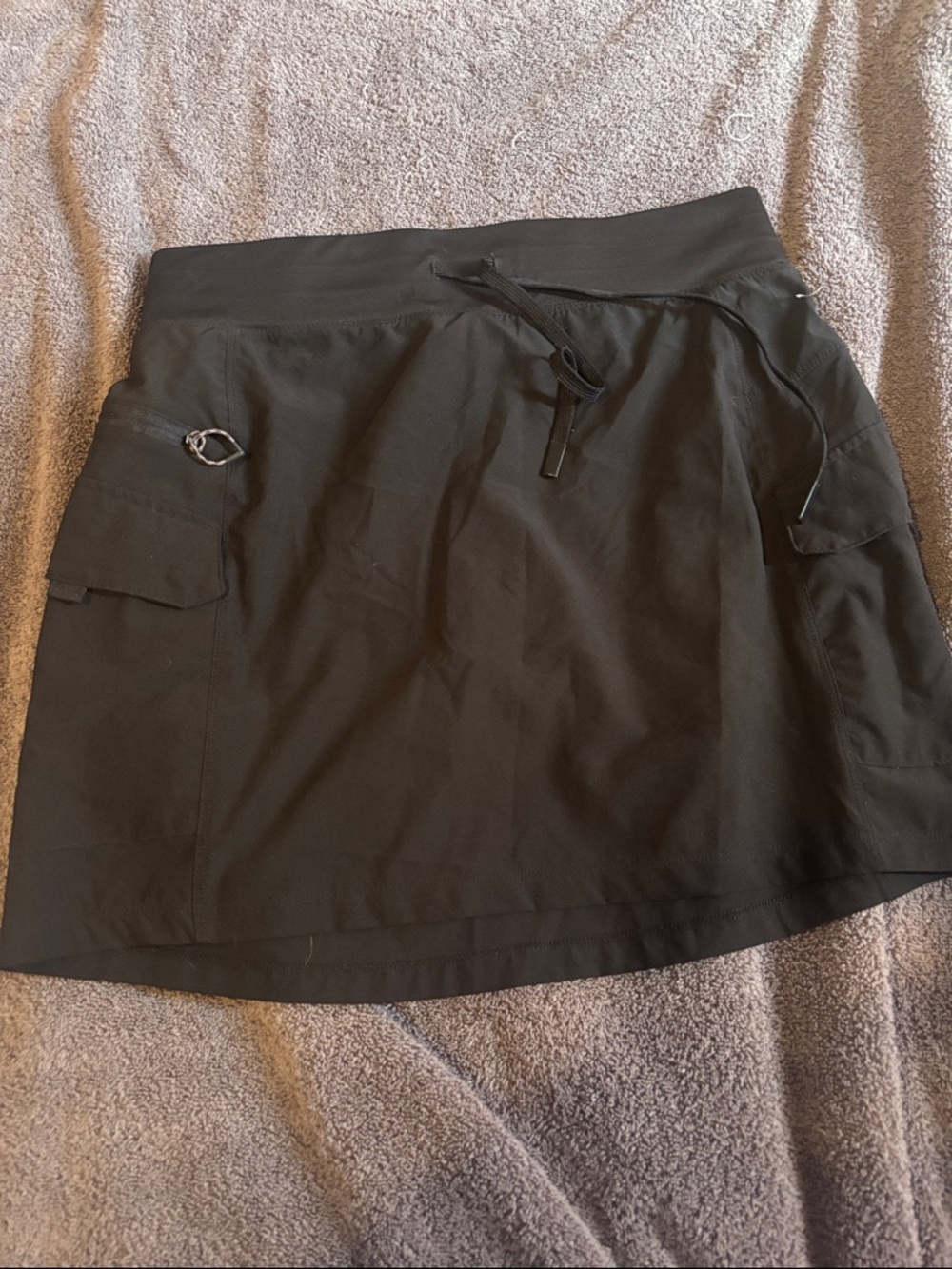 Black Women’s Skort with Utility Pockets